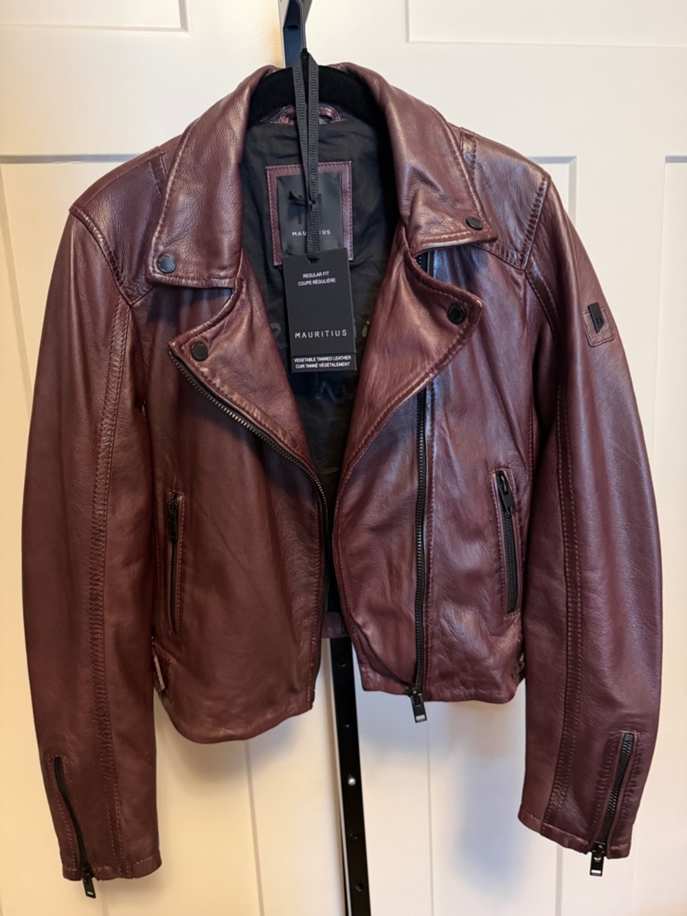 Mauritius “Bita” Lambskin Leather Jacket